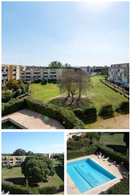 Les Terrasses De La Baronnie Appartement Climatise Avec 1 Chambre Et Piscine Ouverte Du 28 Mai 2025 Au 28 Septembre 2025 Le Grau-du-Roi Ngoại thất bức ảnh