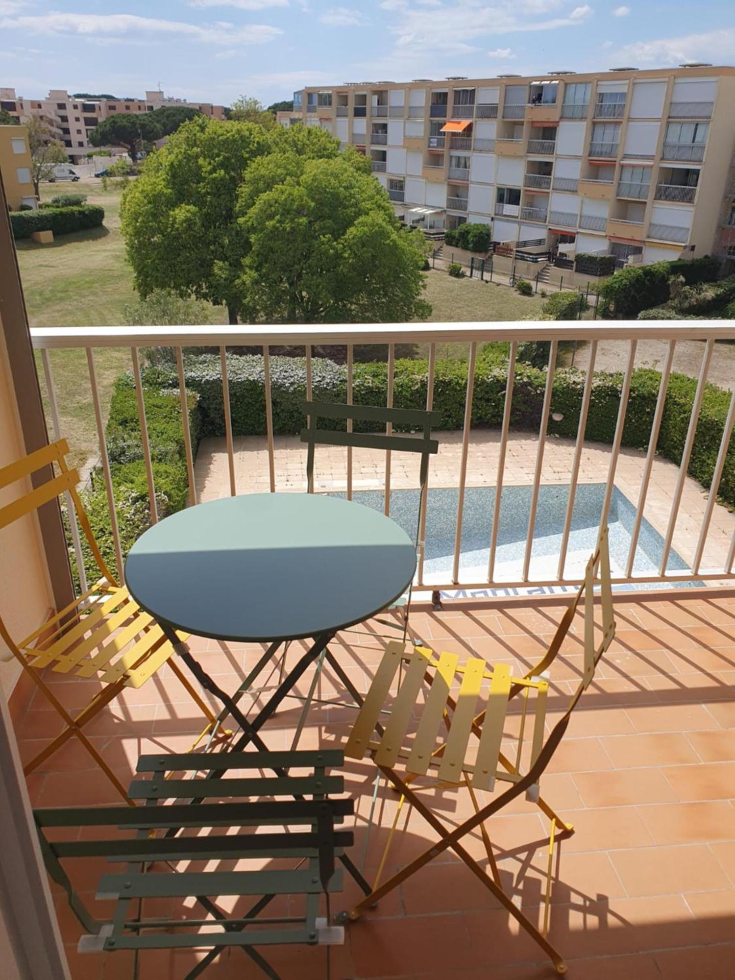 Les Terrasses De La Baronnie Appartement Climatise Avec 1 Chambre Et Piscine Ouverte Du 28 Mai 2025 Au 28 Septembre 2025 Le Grau-du-Roi Ngoại thất bức ảnh