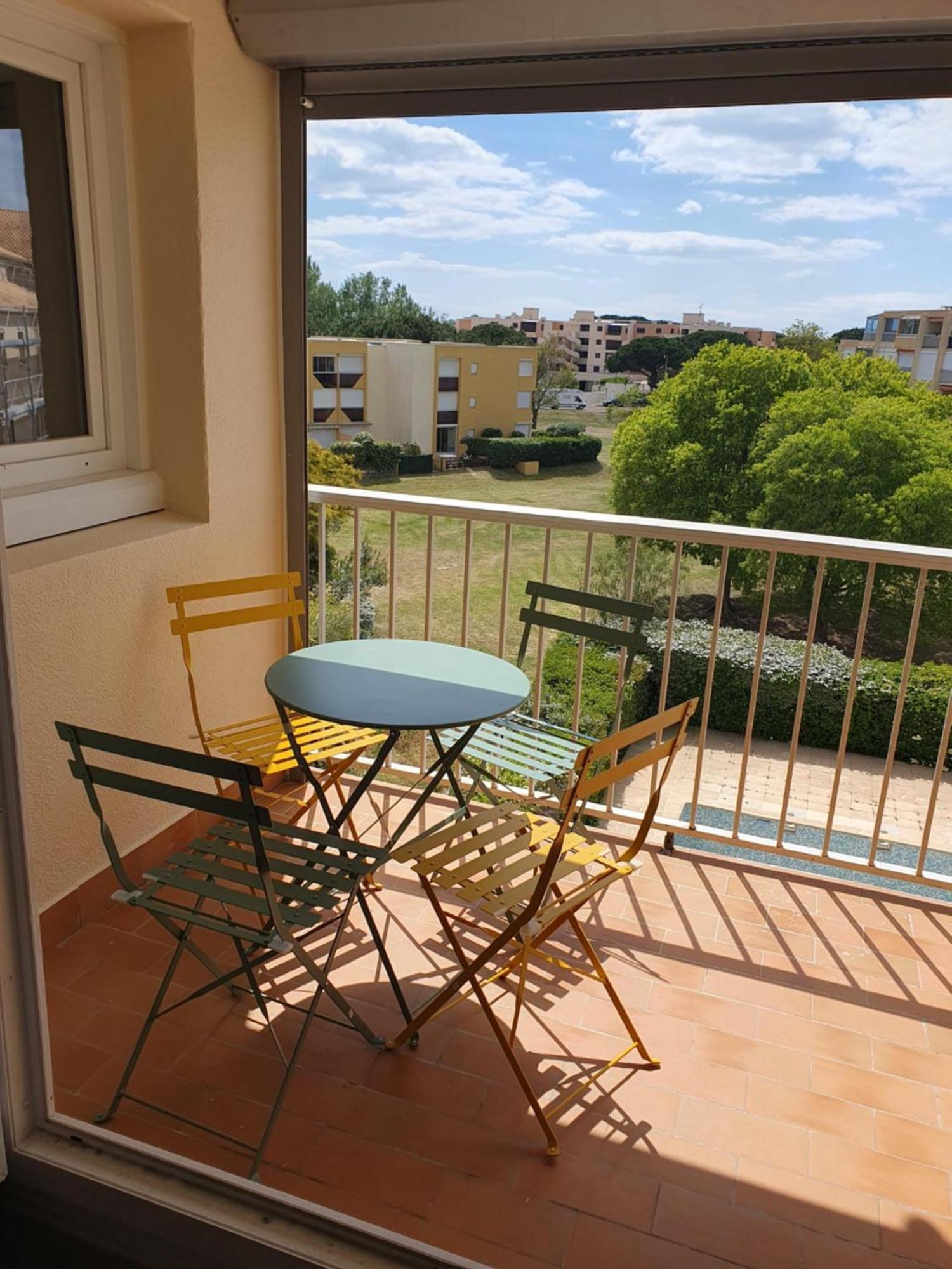 Les Terrasses De La Baronnie Appartement Climatise Avec 1 Chambre Et Piscine Ouverte Du 28 Mai 2025 Au 28 Septembre 2025 Le Grau-du-Roi Ngoại thất bức ảnh